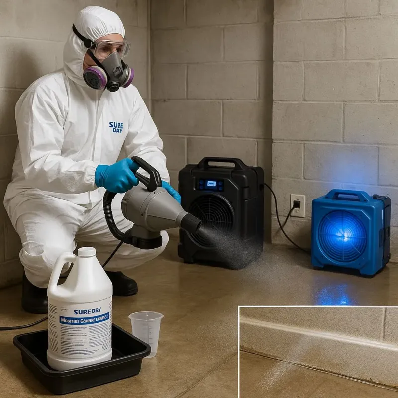 Sanitization and Odor Removal process in Livingston County, MI