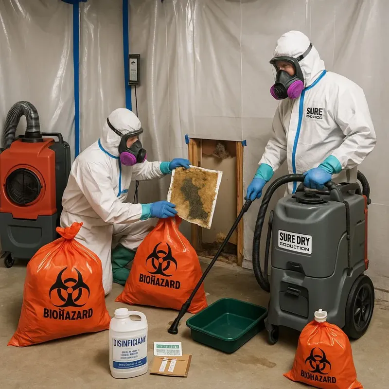 Contaminated Water Handling Protocols process in Livingston County, MI