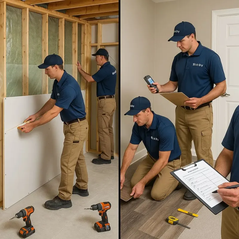 Repairs and Reconstruction process in Livingston County, MI