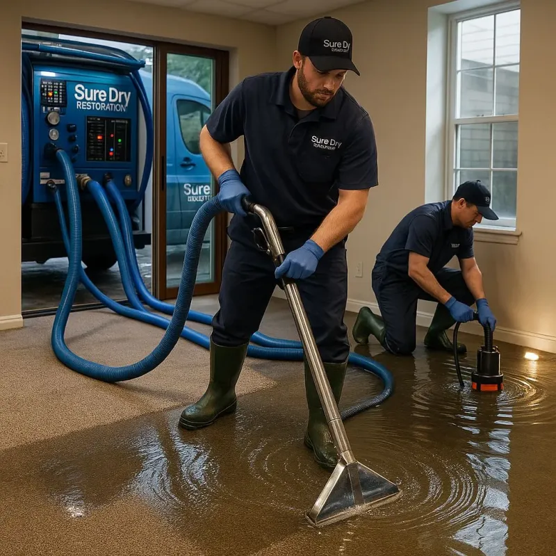 Water Extraction and Removal process in Livingston County, MI